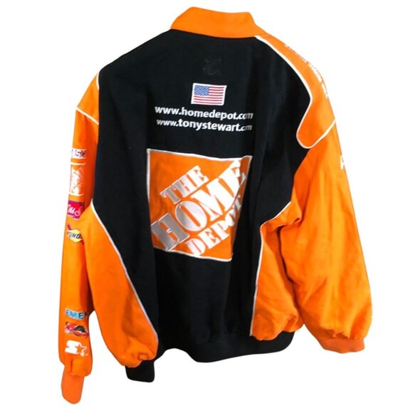 Vintage Tony Stewart Nascar Racing Jacket XXXL Chase Authentics Embroidered Y2K - Picture 2 of 16